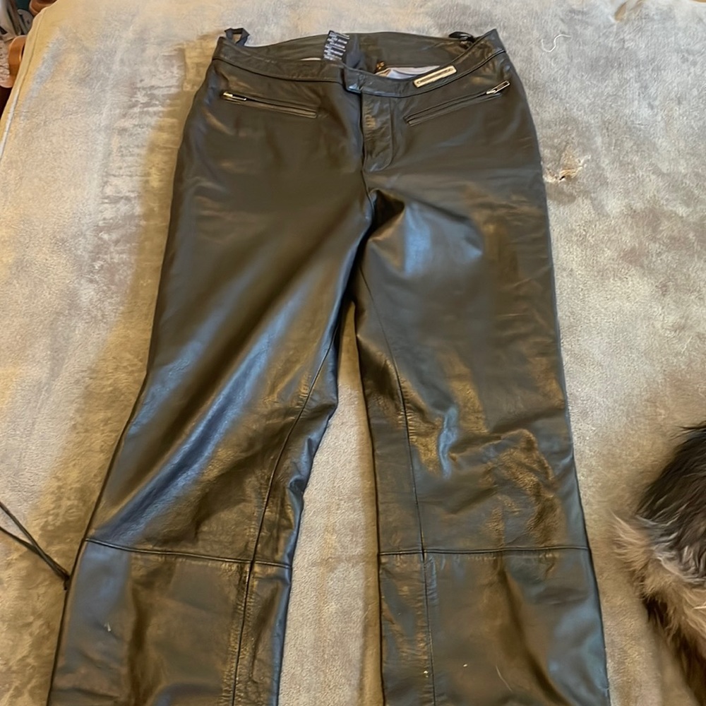 ~Harley Davidson vintage leather riding pants~
